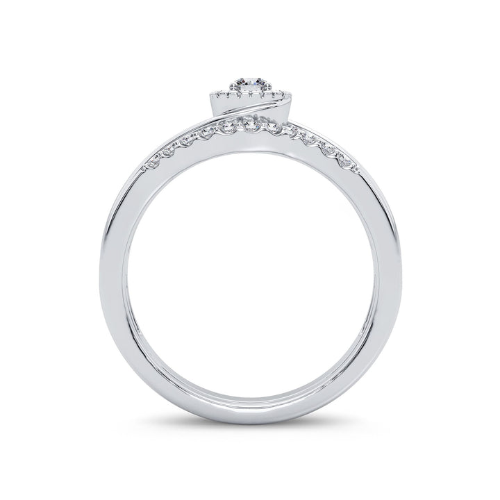 14K 0.33CT Diamond Bridal Ring