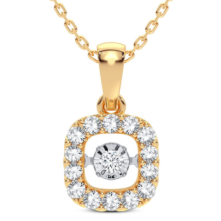 14K 0.25CT DIAMOND PENDANT
