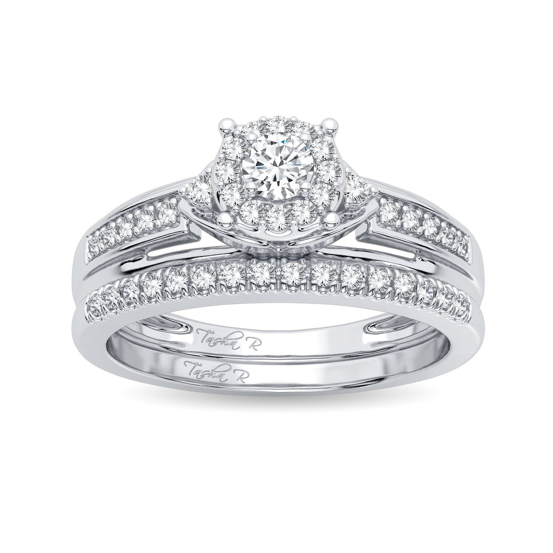 14K 0.33CT Diamond Bridal Ring