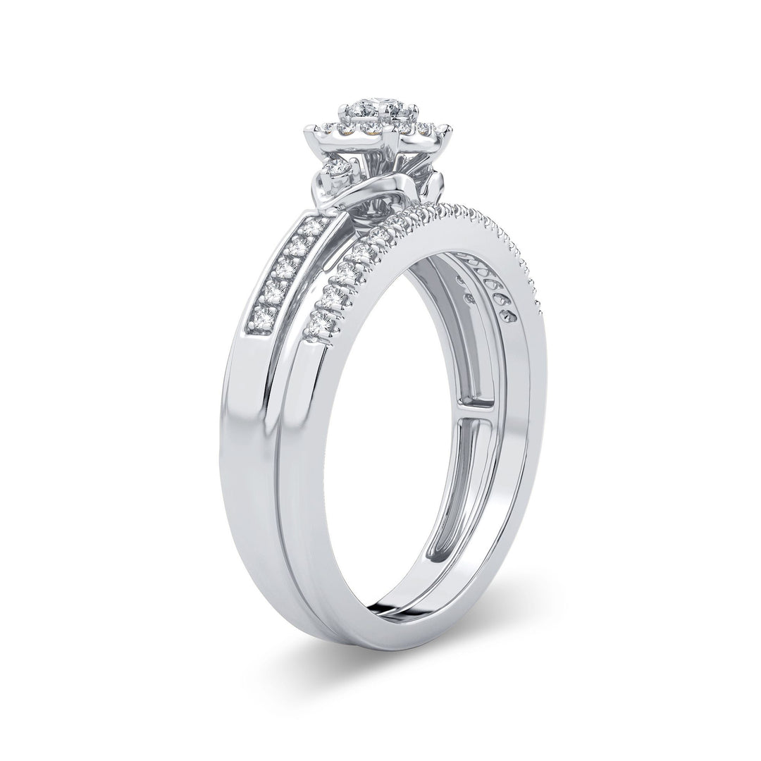 14K 0.33CT Diamond Bridal Ring