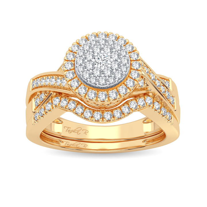 14K 0.40CT DIAMOND BRIDAL RING