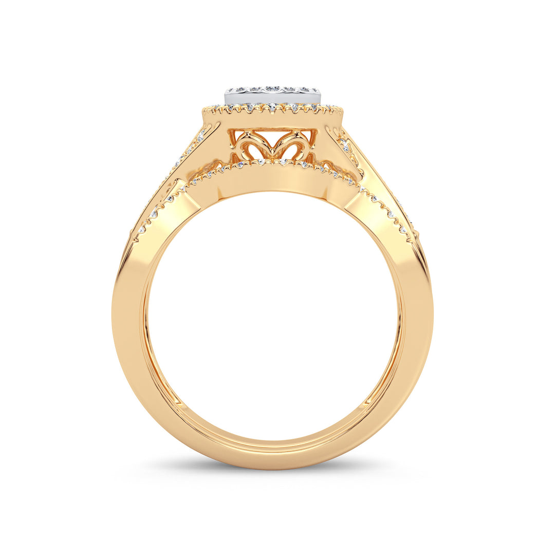 14K 0.40CT DIAMOND BRIDAL RING