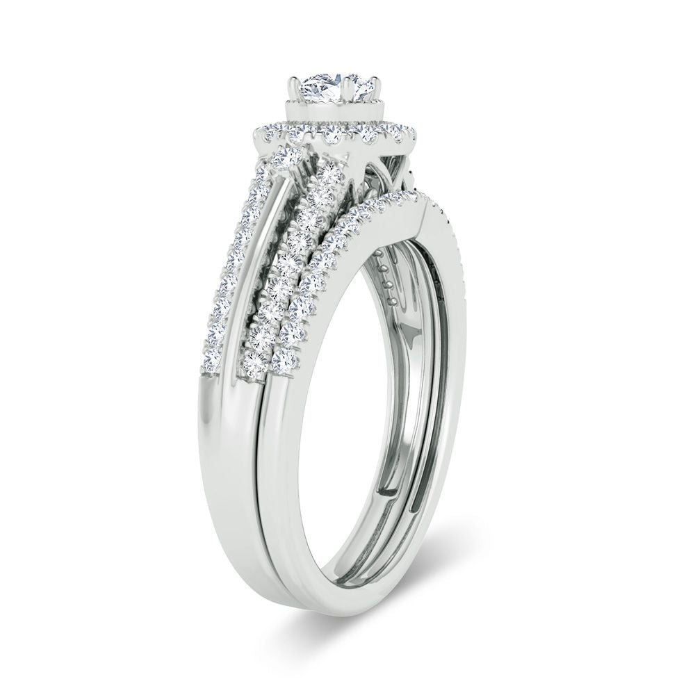 14K 0.50ct Diamond Bridal Ring