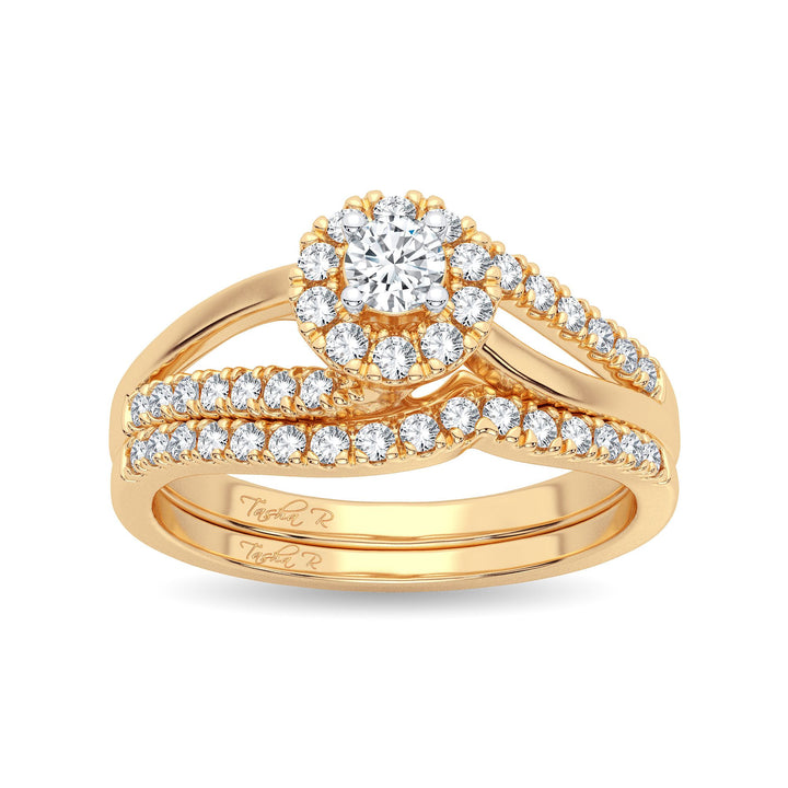 14K 0.50CT Diamond Bridal Ring