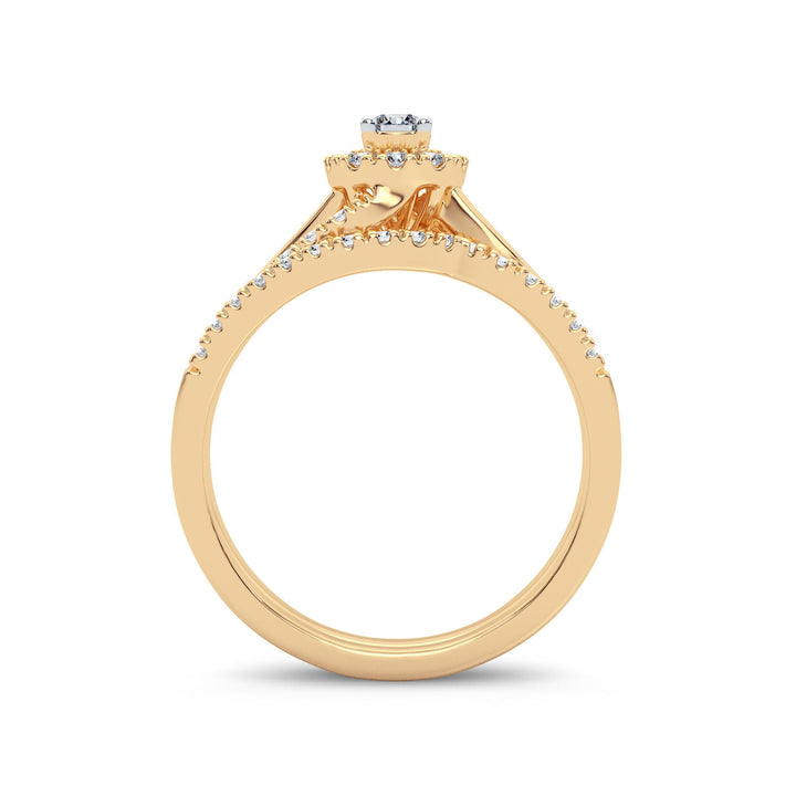 14K 0.50CT Diamond Bridal Ring