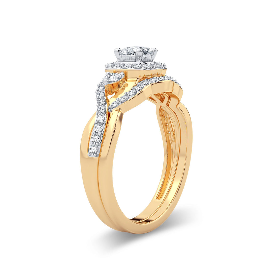 14K 0.50CT Diamond Bridal Ring