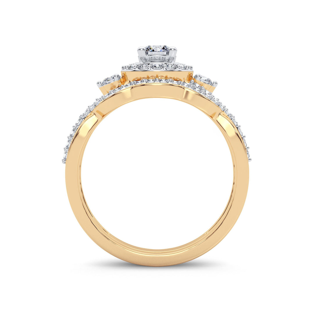 14K 0.50CT Diamond Bridal Ring