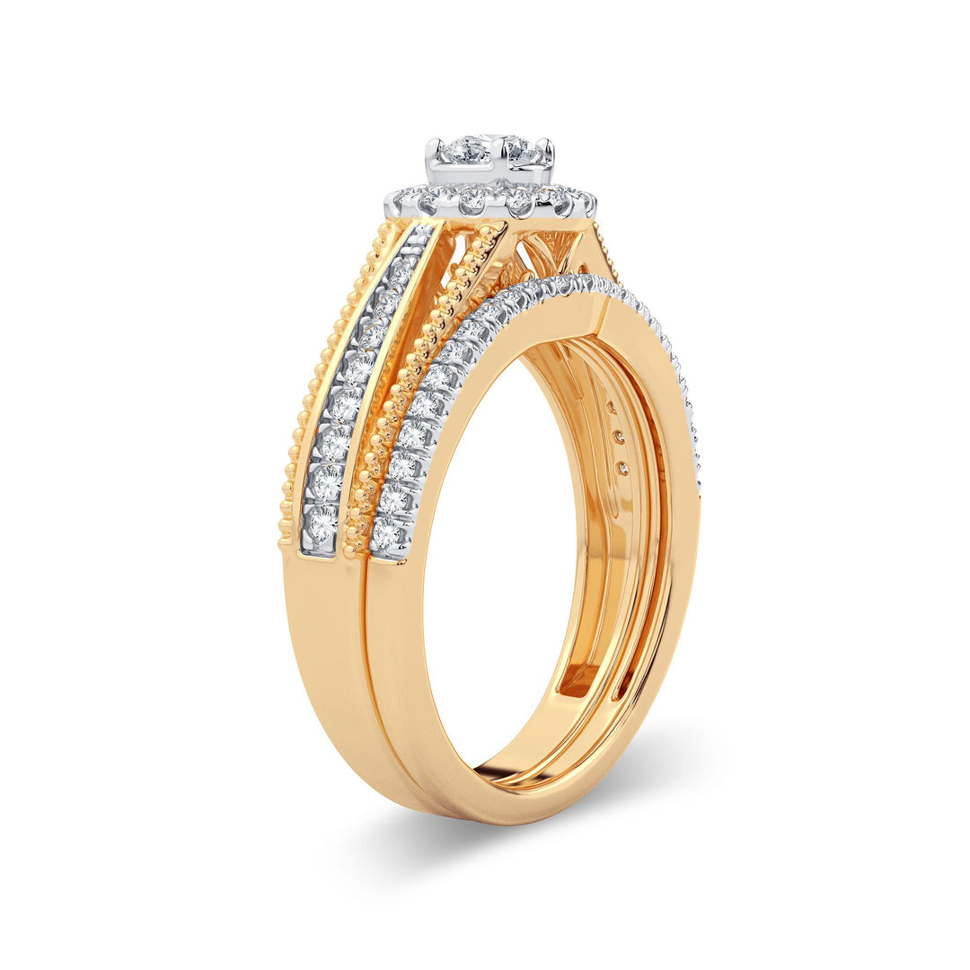 14K 0.50CT Diamond Bridal Ring