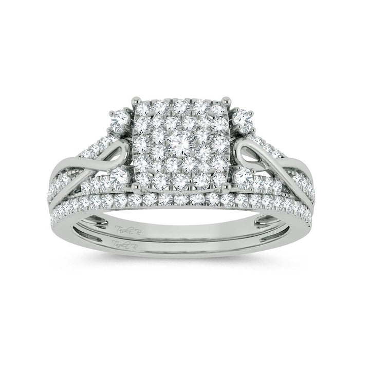 14K 0.50ct Diamond Bridal Ring