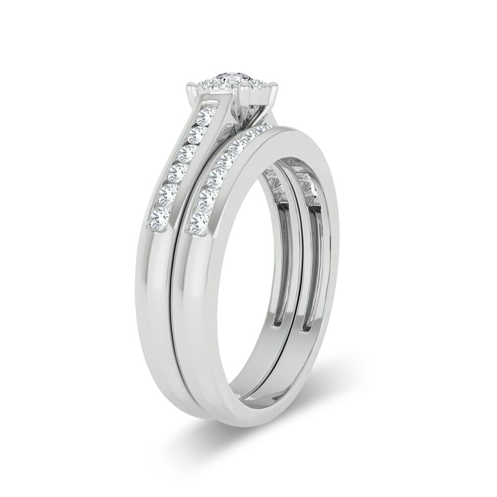 14K 0.53ct Diamond Bridal Ring