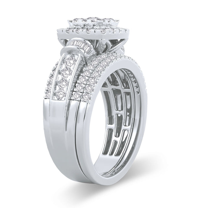 14k 1.00ct Diamond Bridal Ring