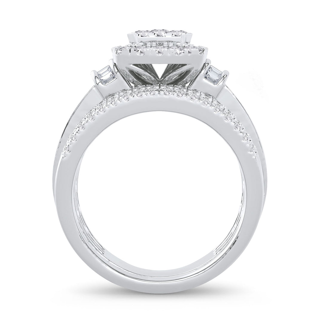 14k 1.00ct Diamond Bridal Ring