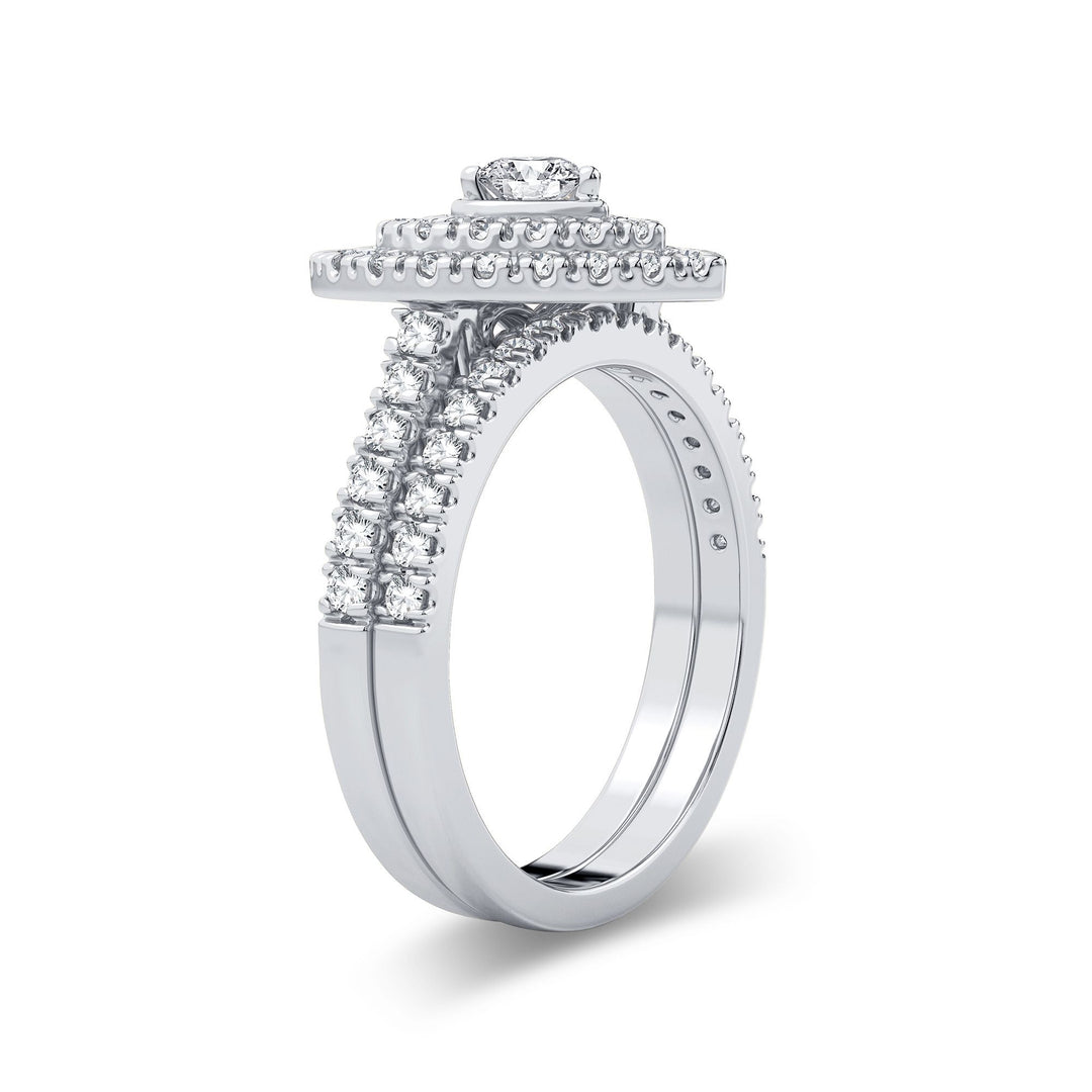 14K 1.00CT Diamond Bridal Ring