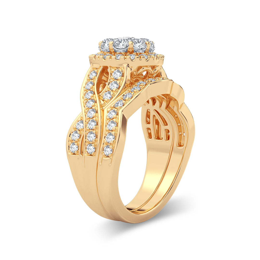 14K 1.25CT Diamond Bridal Ring