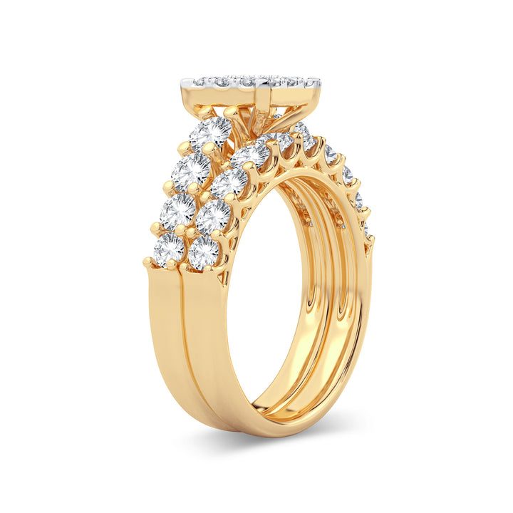 14K 2.00CT Diamond Bridal Ring