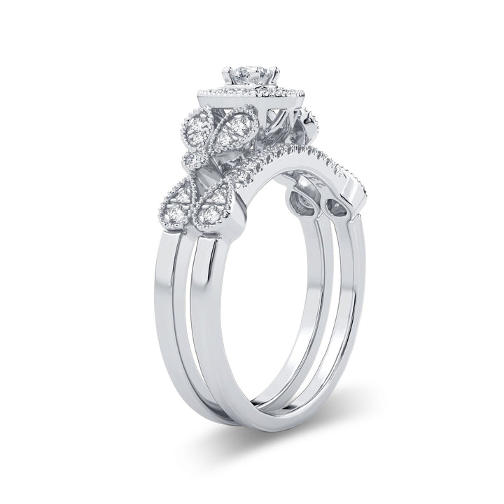 14K 0.33CT Diamond Bridal Ring