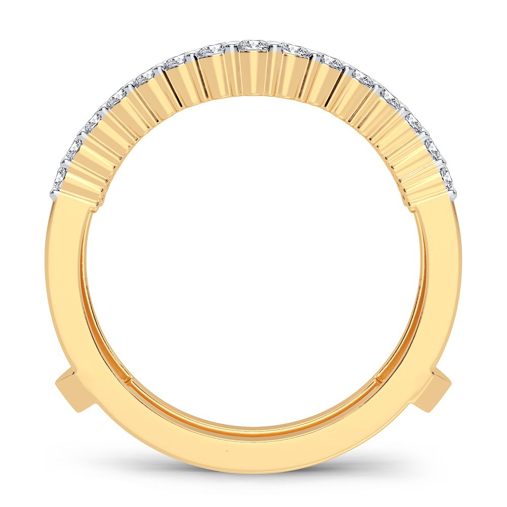 14K 0.50CT Diamond Ring Guard