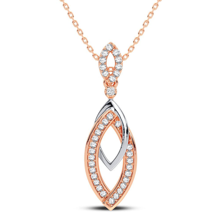 14K 0.20CT DIAMOND PENDANT