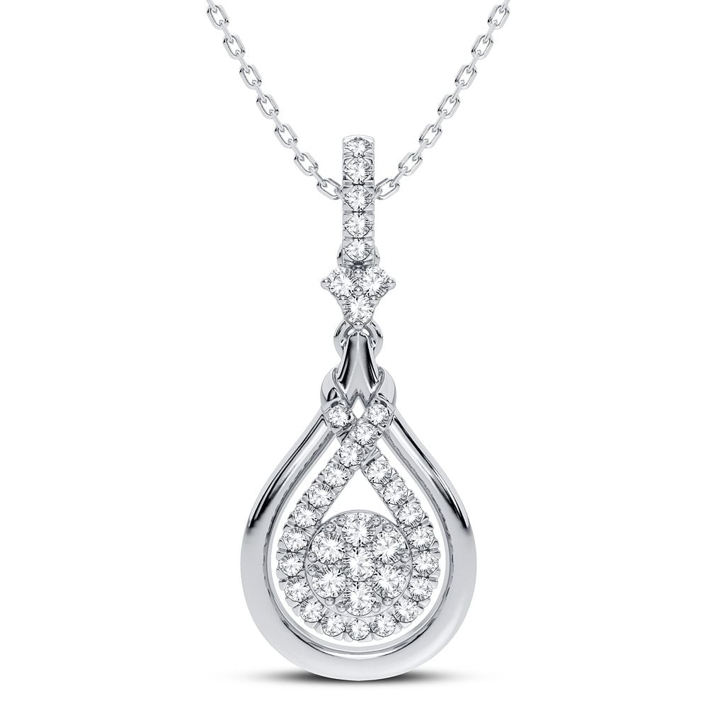 Magnifcnet 14K 0.33CT DIAMOND PENDANT