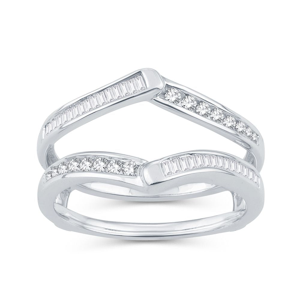 14K 0.34CT Diamond RING GUARD