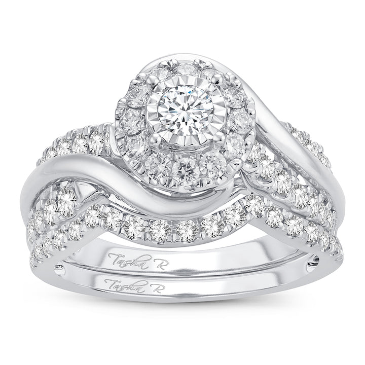 14K 1.10CT Diamond BRIDAL RING