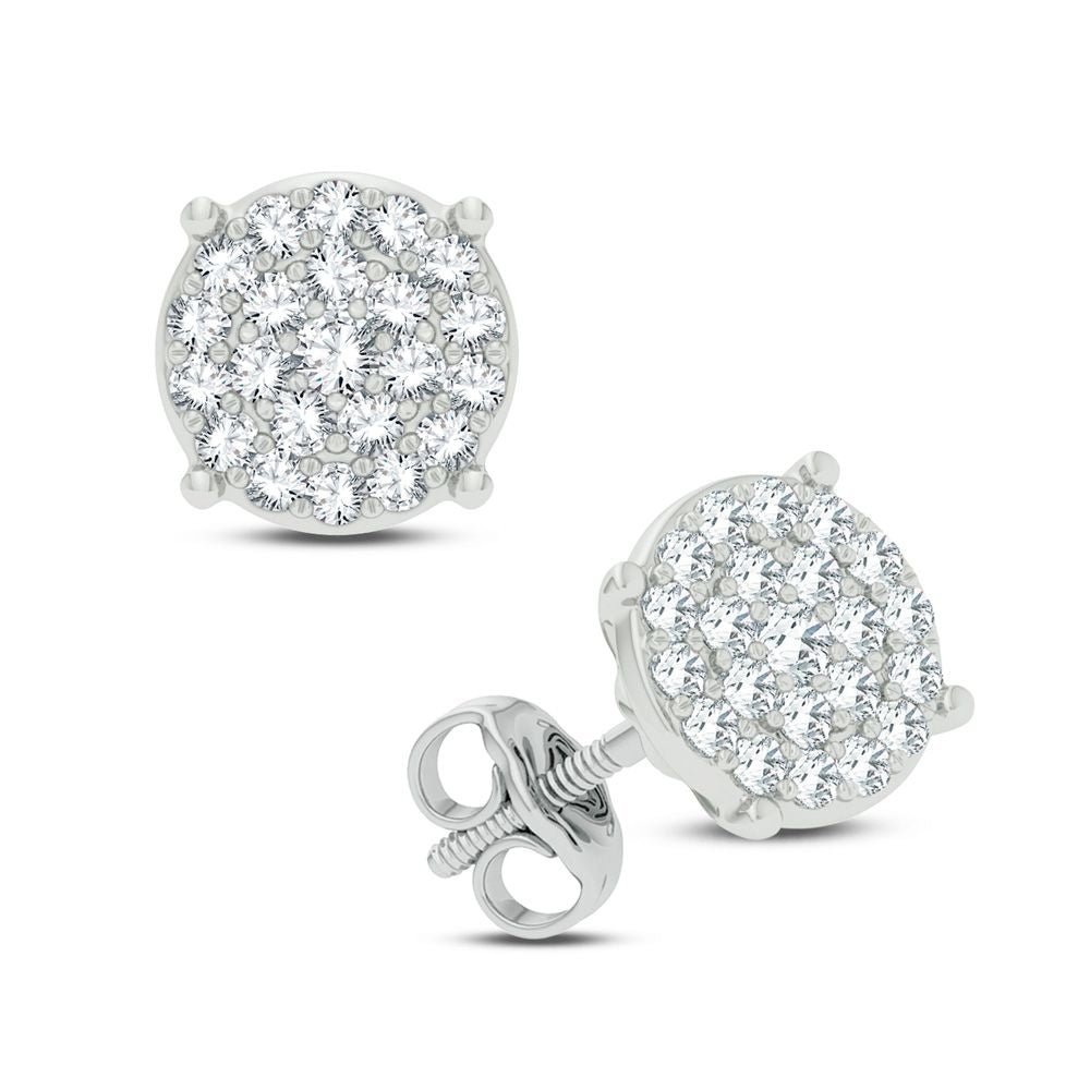 14K 0.25CT DIAMOND EARRING