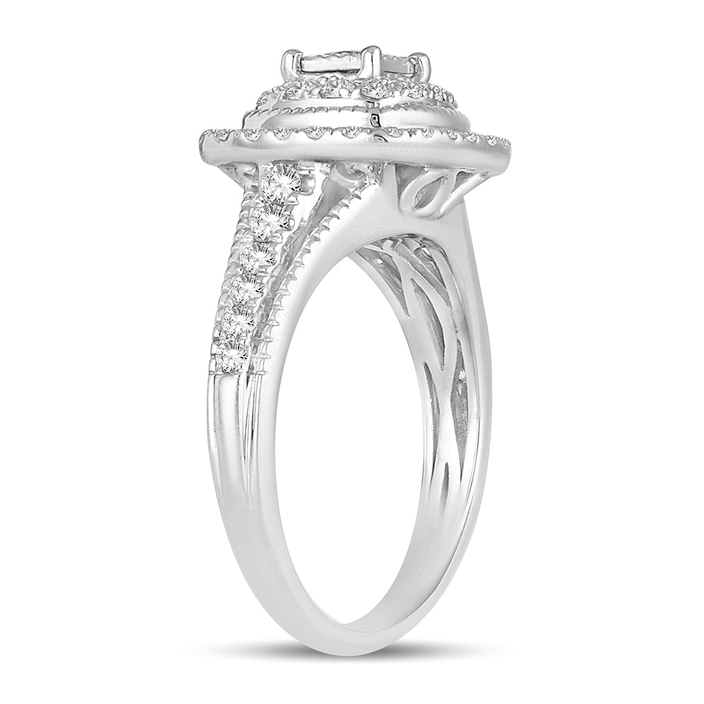 14K 0.76CT Diamond Engagement Ring