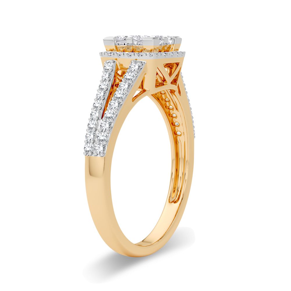 14K 0.62CT Diamond Ring