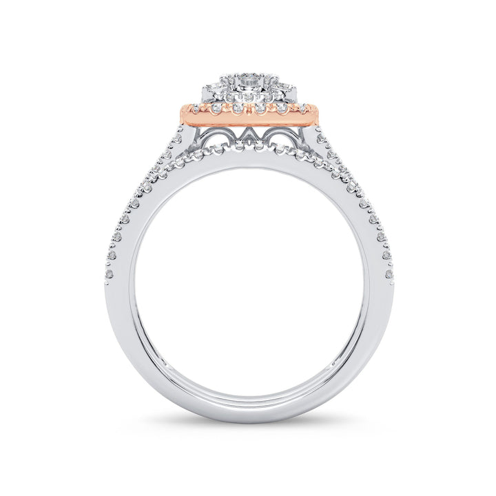 14K 0.75CT Diamond Bridal Ring