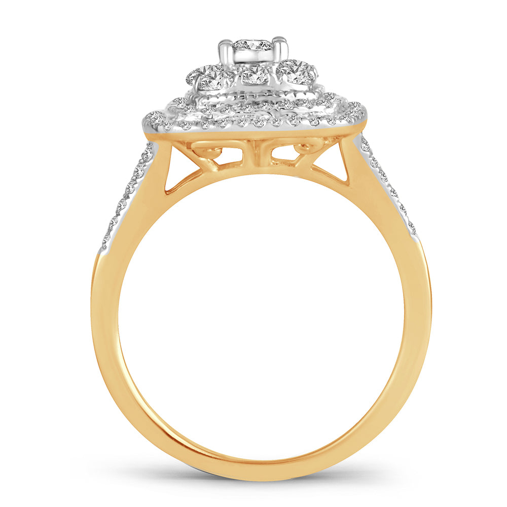 14K 0.75CT DIAMOND RING