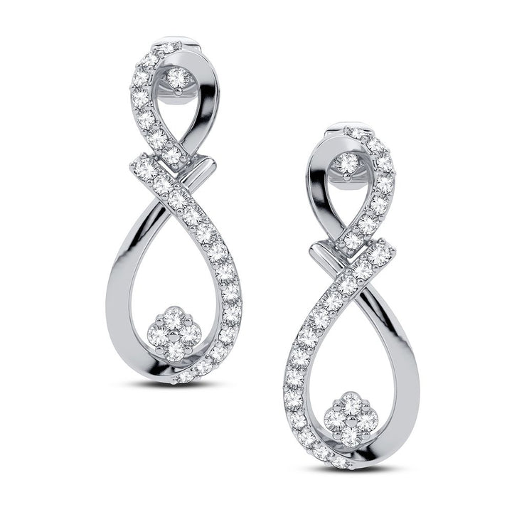 14K 0.50CT DIAMOND EARRING