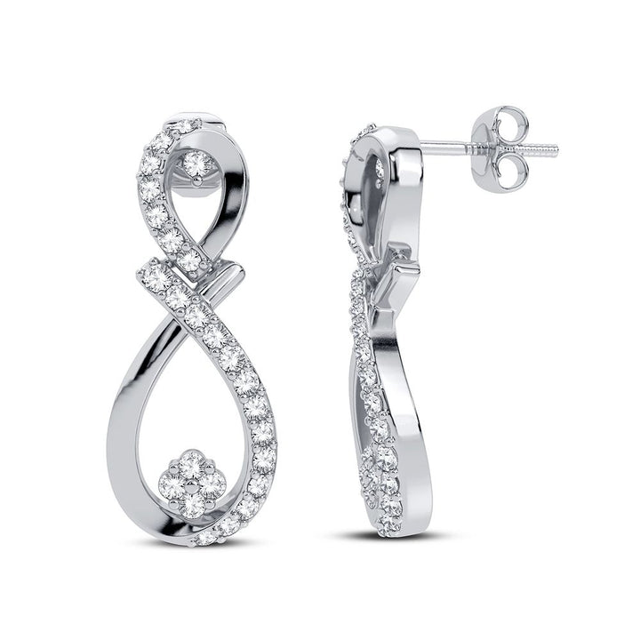 14K 0.50CT DIAMOND EARRING