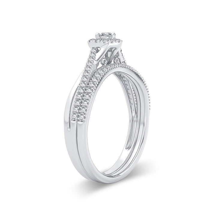 14K 0.34CT Diamond Bridal Ring