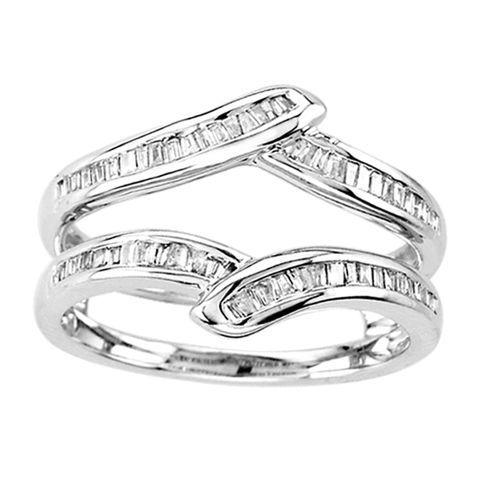 14K 0.34CT Diamond RING GUARD