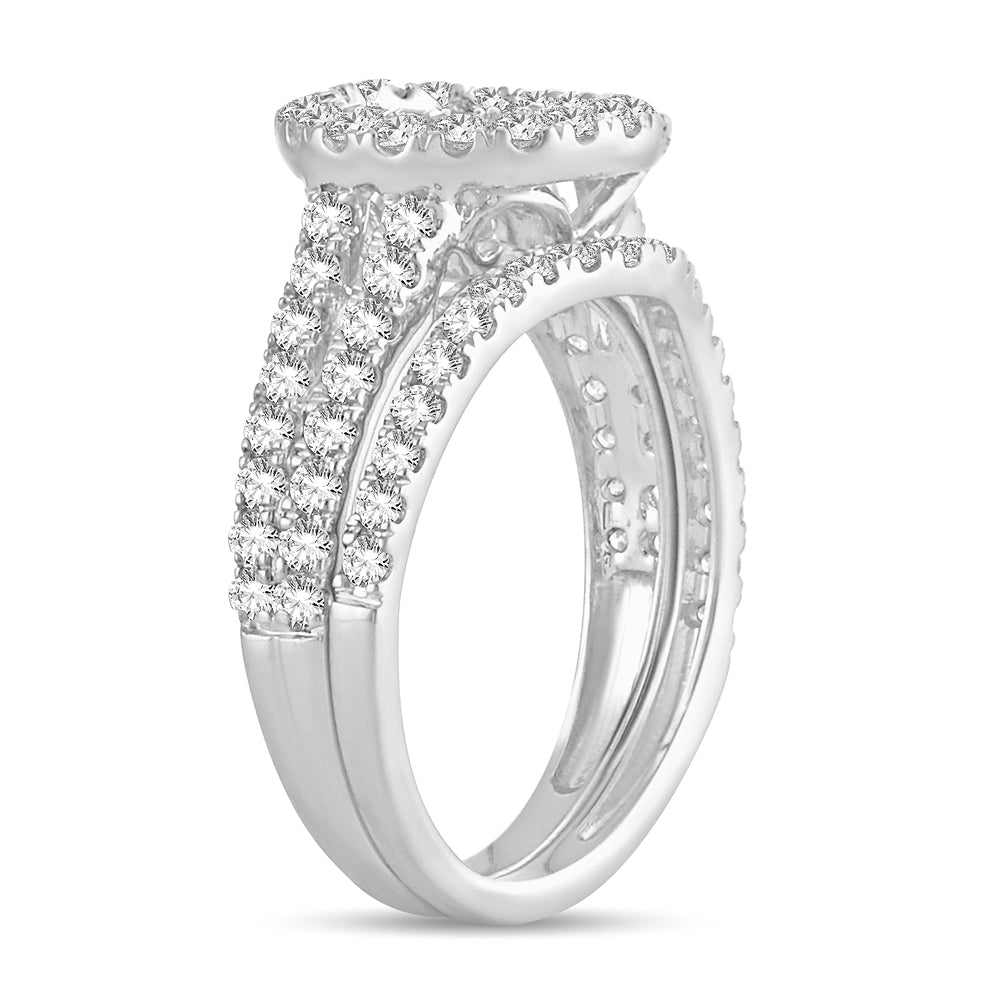 14K 0.75CT Diamond Semi-Mount Ring