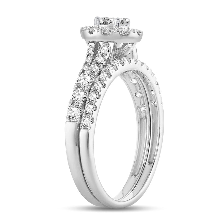 14K 1.00CT Fancy Cut Bridal Ring