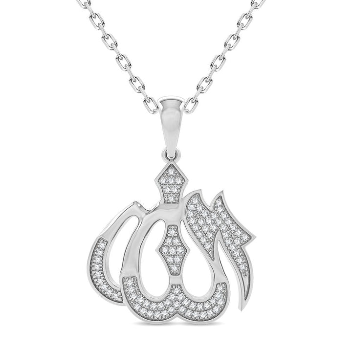 14K 0.15CT Diamond Pendant