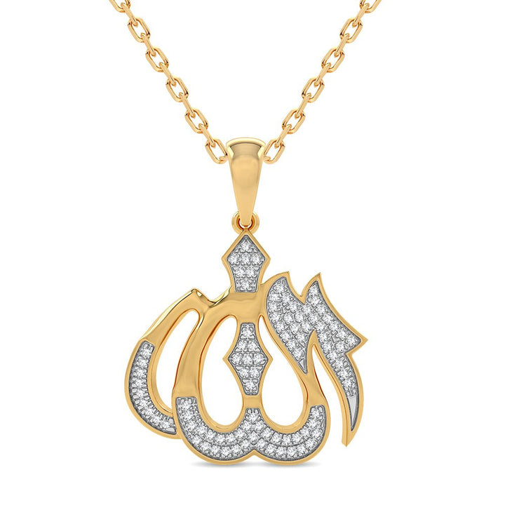 10K 0.14CT Diamond Pendant