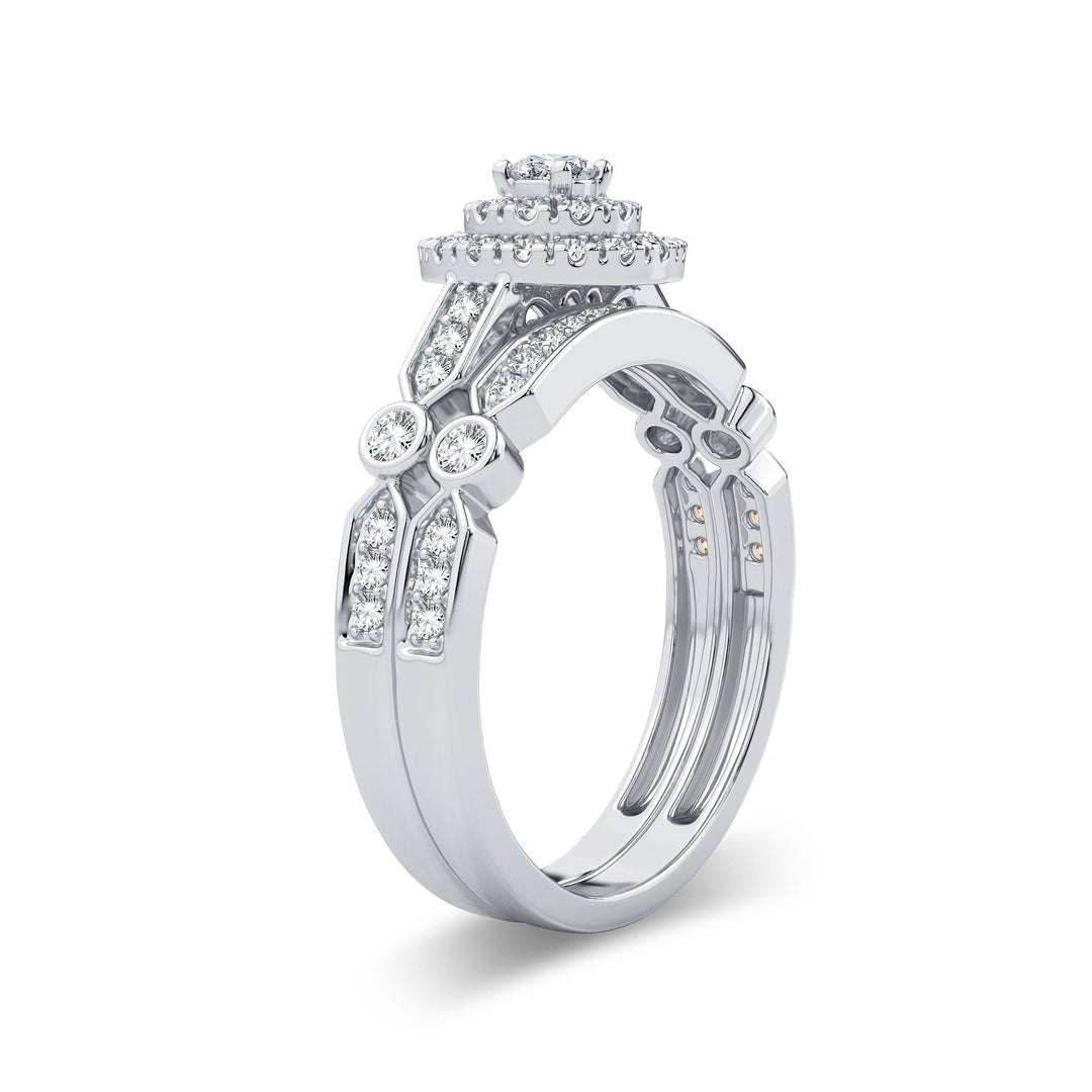 14K 0.50CT Diamond Bridal Ring