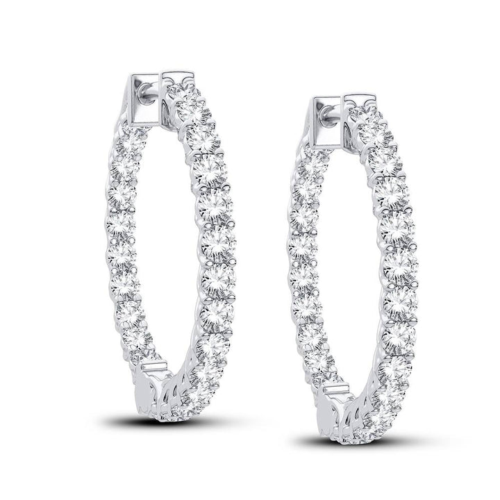 14K 2.00CT Diamond Earring