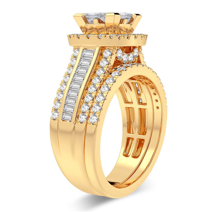 14K 2.00CT Diamond Bridal Ring