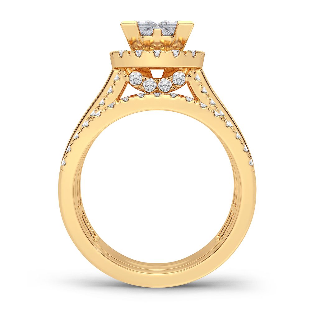 14K 2.00CT Diamond Bridal Ring