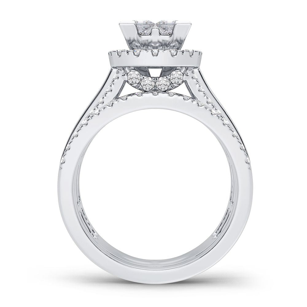 14K 2.00CT Diamond Bridal Ring