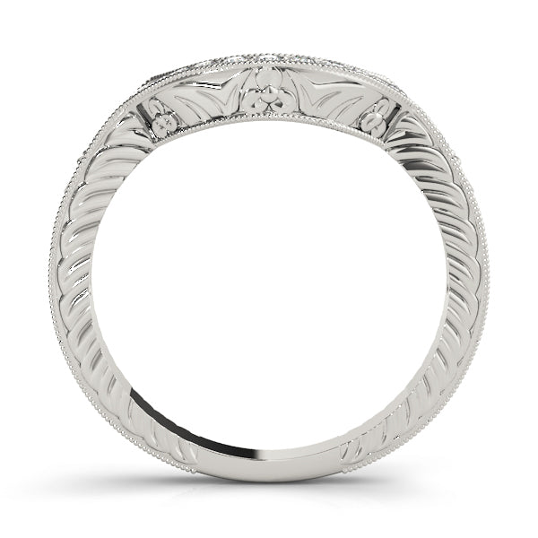 15-Stone Round Diamond Wedding Band