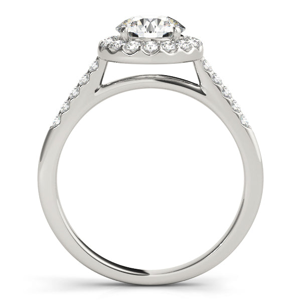 Halo Diamond Engagement Ring