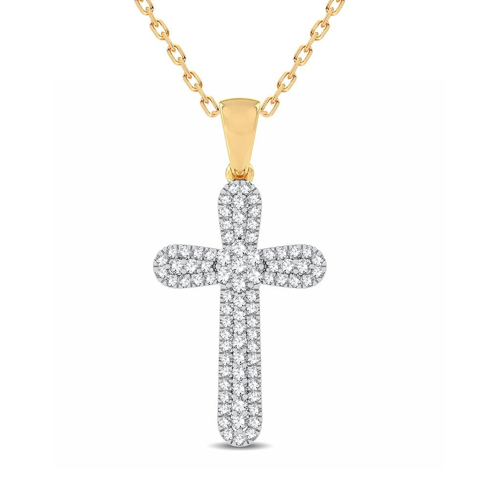 Dazzling 14K 0.50CT Diamond Pendant