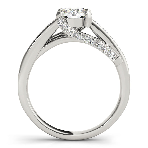 1 CT Round Diamond Engagement Ring