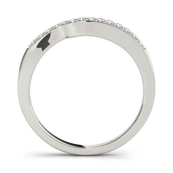 Multi-Diamond 14K Gold Wedding Ring