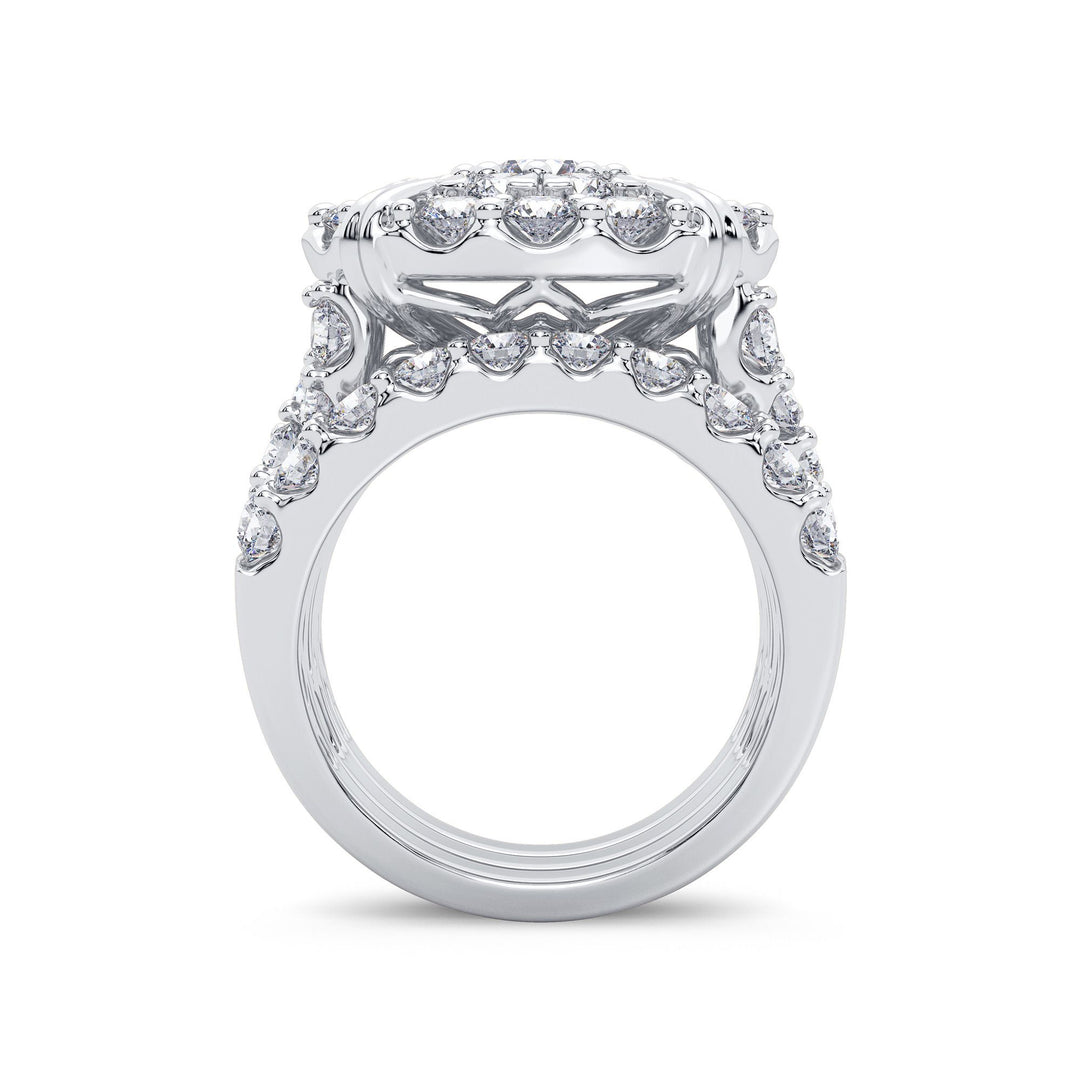 14K 5.00CT Diamond Bridal Ring