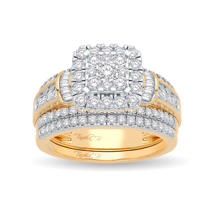 14k 1.00ct Diamond Bridal Ring